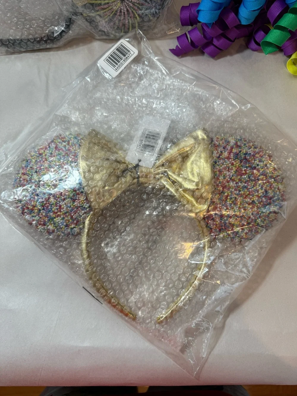 Minnie Mouse Confetti Ear Headband For Adults by BaubleBar